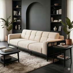 Ghế sofa gỗ tự nhiên đệm nỉ, da VUADECOR VS109 7