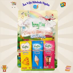 Thạch Kem Tươi Sữa Chua Long Hải 300g món quà tuổi thơ - HÀNG CHÍNH HÃNG 2