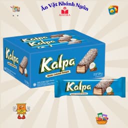 Bánh Kem Xốp Socola Phủ Dừa Kalpa 240g - HÀNG CHÍNH HÃNG 1