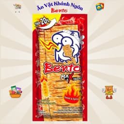 Snack Mực Bento Thái Lan Đủ Vị Gói 18g - HÀNG CHÍNH HÃNG 4