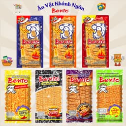 Snack Mực Bento Thái Lan Đủ Vị Gói 18g - HÀNG CHÍNH HÃNG 1