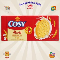 Bánh Quy Sữa Cosy Marie 120G-192G-336G - Vị thơm sữa, giòn giòn - HÀNG CHÍNH HÃNG 3