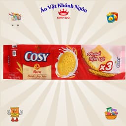 Bánh Quy Sữa Cosy Marie 120G-192G-336G - Vị thơm sữa, giòn giòn - HÀNG CHÍNH HÃNG 2