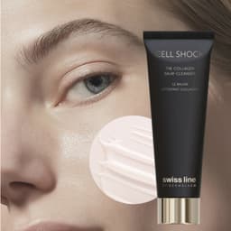 [ Công Ty ] Gel tẩy trang Swissline Collagen Balm Cleanser 160ml làm sạch makeup chống lão hóa da mịn màng Authshopp 2