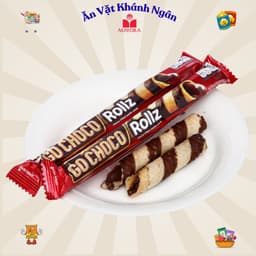 Bánh Quế Xốp Kem Socola Gochoco Rollz Mayora 250g - HÀNG CHÍNH HÃNG 2