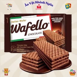 Bánh Kem Xốp Wafello Chocolate Túi 210g, Hộp 315g - HÀNG CHÍNH HÃNG 4