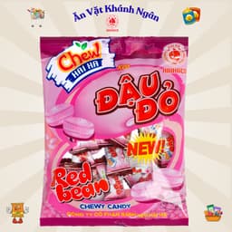 Combo Kẹo Mềm Trái Cây Chew Hải Hà túi 90g - HÀNG CHÍNH HÃNG 5