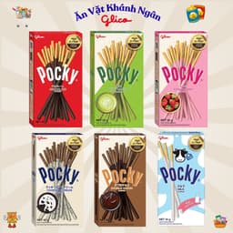 Combo Bánh que Pocky Glico Thái Lan nhiều vị hộp 35g-40g- HÀNG CHÍNH HÃNG 1