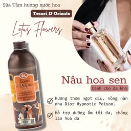 Sữa Tắm Xích Tesori D Oriente Hương Nước Hoa 500ml giúp trắng da cấp ẩm Skin House 6