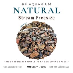 1kg Sạn Suối Freesize Khai Thác Tự Nhiên Dùng Trải Nền Bể Cá Thuỷ Sinh Phong Cách Biotop 1