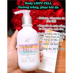 Sữa Dưỡng Thể LouvCell Crystal Whitening Body Lotion 250ml dưỡng trắng, làm mịn và ngăn ngừa lão hóa Skin House 5