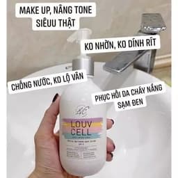 Sữa Dưỡng Thể LouvCell Crystal Whitening Body Lotion 250ml dưỡng trắng, làm mịn và ngăn ngừa lão hóa Skin House 8