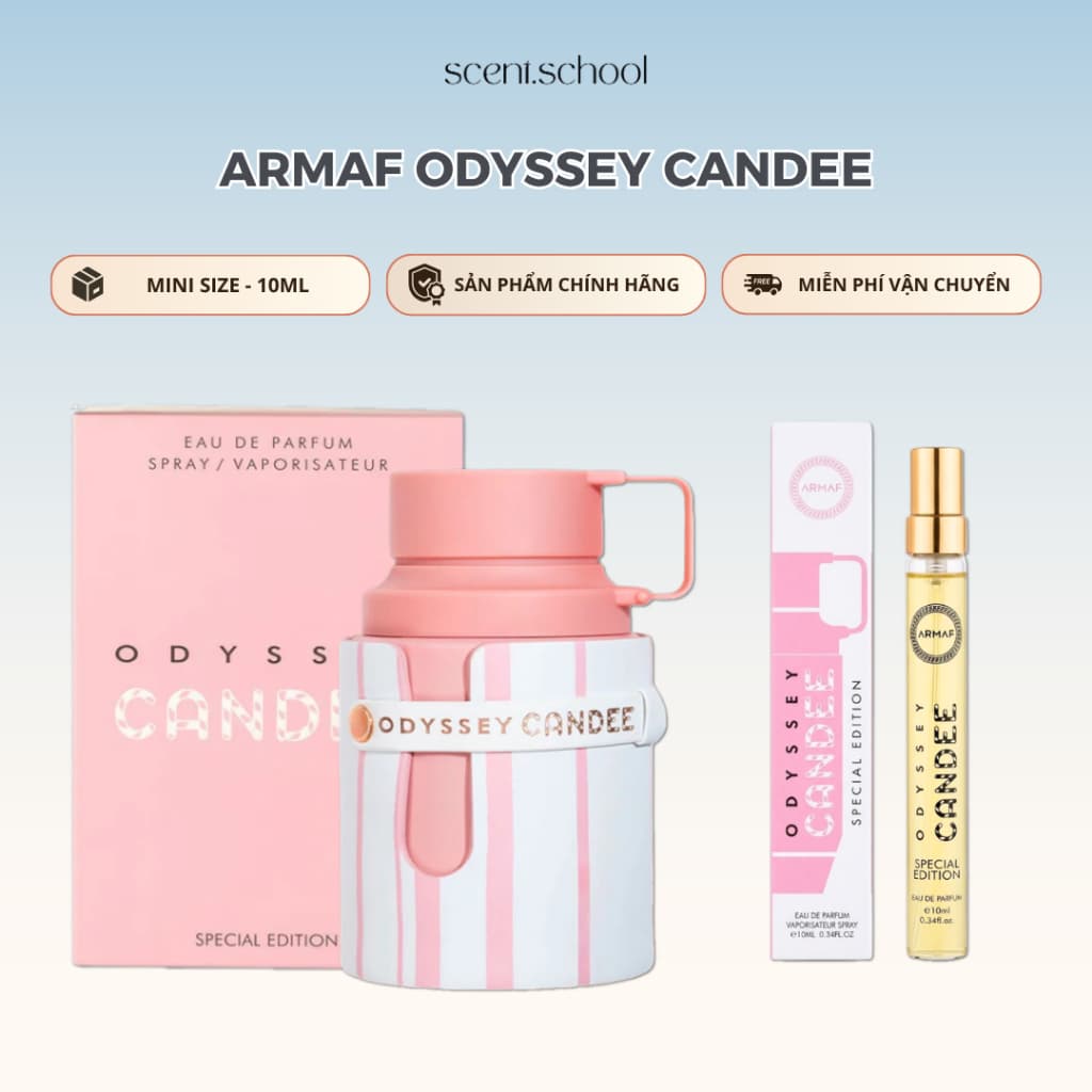Nước hoa nữ  Armaf Odyssey Candee Special Edition EDP 10ml -60ml