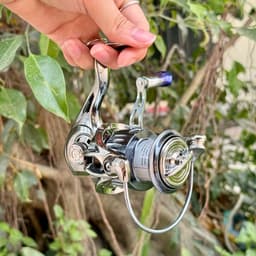 Máy Câu Cá Tay Quay Đôi-Đơn GeDiLong G Dòng Nội Địa Trung Cao Cấp, Vòng Tua 5.2:1, Máy Câu Lure Tay Quay Kim Loại 9