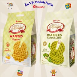 Bánh Belgi Trứng Sữa Giòn 230g Tràng An - HÀNG CHÍNH HÃNG 1