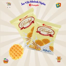 Bánh Belgi Trứng Sữa Giòn 230g Tràng An - HÀNG CHÍNH HÃNG 4