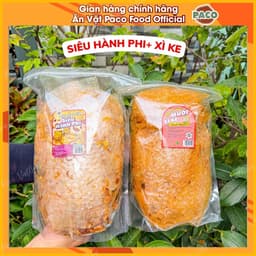 1kg bánh trộn set 2 túi bánh tráng trộn túi lớn 500g PACO  mix nhiều vị xì ke/siêu hành phi/hành phi chà bông/rong biển 5