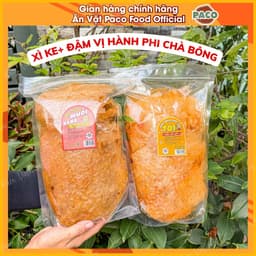 1kg bánh trộn set 2 túi bánh tráng trộn túi lớn 500g PACO  mix nhiều vị xì ke/siêu hành phi/hành phi chà bông/rong biển 8