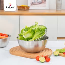 Bộ tô kèm rổ Inox KALPEN I9-I10-I11 hàng chính hãng 3