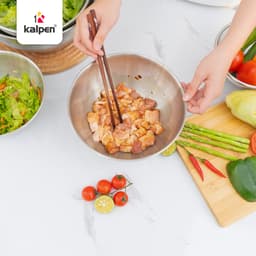 Bộ tô kèm rổ Inox KALPEN I9-I10-I11 hàng chính hãng 6
