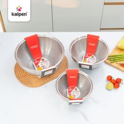 Bộ tô kèm rổ Inox KALPEN I9-I10-I11 hàng chính hãng 7