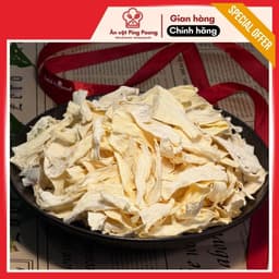 [500G] Củ Hủ Dừa Sấy Khô Hút Chân Không, Củ Hủ Dừa Dạng Lát Sấy Khô Tiện Lợi Đặc Sản Việt Nam 4
