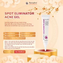 Tinh chất hỗ trợ giảm mụn trứng cá, giảm tiết bã nhờn PHARMAFORM Spot Eliminator Acne Gel - 15ml 2