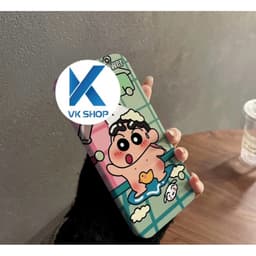 Ốp Lưng Từ Tính Shin Cậu Bé Bút Chì Kèm Popsocket Cún Con Hít Nam Chân – TPU Cao Cấp | VKshop 5