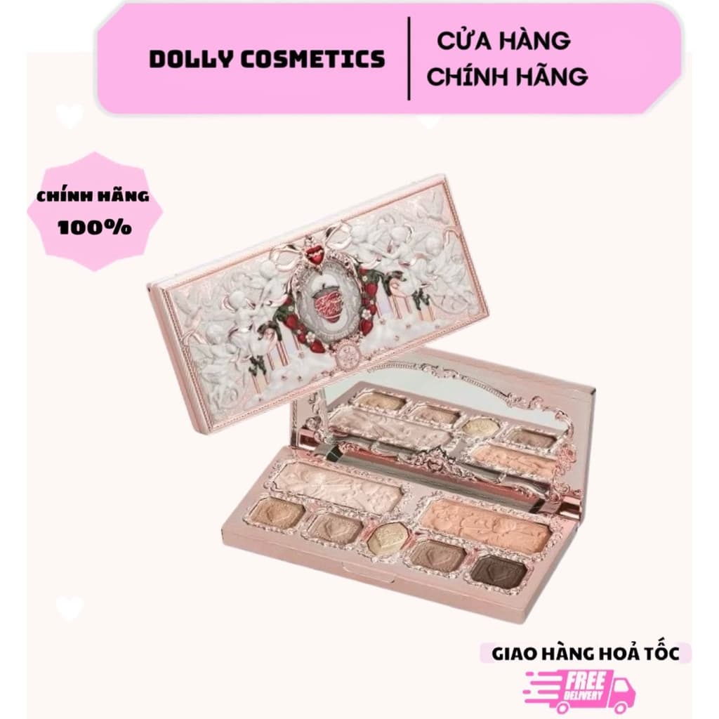 [HỎA TỐC] Bảng phấn mắt Cupid Flower Knows Strawberry Cupid