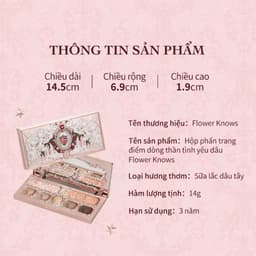 [HỎA TỐC] Bảng phấn mắt Cupid Flower Knows Strawberry Cupid 4