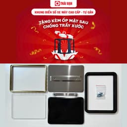 Khung Biển Số Xe Máy Cao Cấp - Tự Gắn - Thái Vạn 2