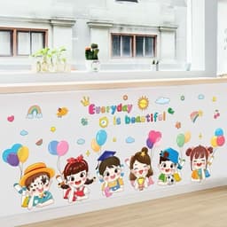Decal Dán Tường Trang Trí Lớp Học,Trang Trí Phòng Cho Bé 7