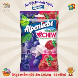 Kẹo Cứng, Kẹo Mềm Alpenliebe đủ vị gói lớn (203g-304g) - HÀNG CHÍNH HÃNG 3