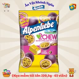 Kẹo Cứng, Kẹo Mềm Alpenliebe đủ vị gói lớn (203g-304g) - HÀNG CHÍNH HÃNG 2