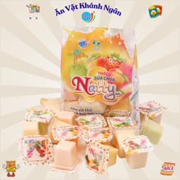 Thạch sữa chua Long Hải Natty túi 432g - HÀNG CHÍNH HÃNG 1