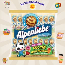 Kẹo mút Alpenliebe hương sữa Dâu, Caramel, Kem Quả Mọng - HÀNG CHÍNH HÃNG 4