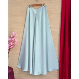 Quần váy lụa ngọc trai, dài 105cm chất mềm mịn rũ, nhẹ bồng bềnh siêu tôn dáng- ÁO dài Thăng Long 9