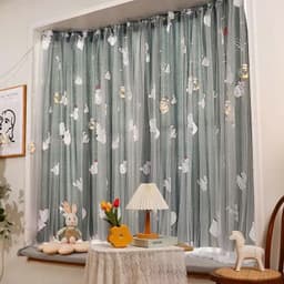 Rèm cửa 2in1 vừa dán tường vừa treo tường tặng kèm phụ kiện dán và treo khi mua rèm 6