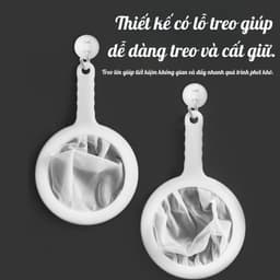 Rây Lọc Sữa Hạt Siêu Mịn Cao Cấp - Vợt Lọc Bã Đậu Nành, Nước Cốt Dừa, Dầu Ăn Thừa Đa Năng Tiện Lợi 5