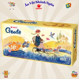Bánh Quy Goute Orion Đủ Vị - Mè , Hạt, Và Bơ Đậu Phộng Hộp 316g - 320g - HÀNG CHÍNH HÃNG 6