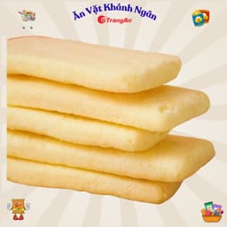Bánh Gạo Sữa Miyaki Tràng An- Thơm đậm vị sữa, xốp tan - Túi 240g (26 chiếc) - HÀNG CHÍNH HÃNG 5
