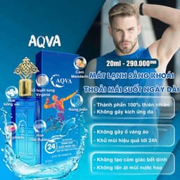 Xịt toàn thân, khử mùi nam nữ Scandal, Aqva 20ML - Cam kết chính hãng 2