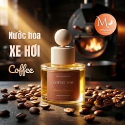 Nước Hoa Ô Tô Mùi Cà Phê Rang Xay Mizuki Aroma - Tinh dầu thơm xe - Nước Hoa Xe Hơi 7