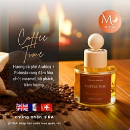 Nước Hoa Ô Tô Mùi Cà Phê Rang Xay Mizuki Aroma - Tinh dầu thơm xe - Nước Hoa Xe Hơi 1