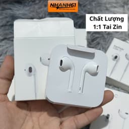 Tai Nghe Light 1:1 Zin Âm Hay Chuẩn, Không Cần Kết Nối Bluetooth, Bảo Hành 6 Tháng, Đàm Thoại Êm 6