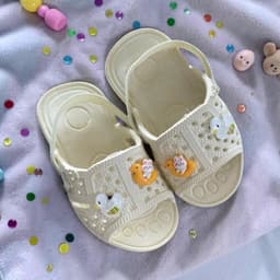 ( Chọn NHIỀU MÀU ) Dép tổ ong cho bé tập đi có dây chun co giãn 4 chiều đi êm chân, siêu nhẹ, mềm mại đi hàng ngày 1