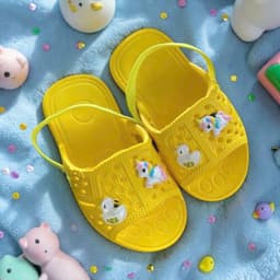 ( Chọn NHIỀU MÀU ) Dép tổ ong cho bé tập đi có dây chun co giãn 4 chiều đi êm chân, siêu nhẹ, mềm mại đi hàng ngày 2
