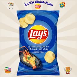 Combo Snack Khoai Tây Lays Đủ Vị Gói Nhỏ Và Gói Lớn - HÀNG CHÍNH HÃNG 4