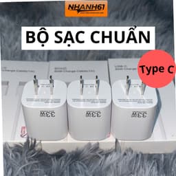Bộ Sạc Nhanh 33W, Loại Tốt, Sạc Không Nóng Máy, Cáp Sạc Type C C 20W An Toàn Chống Cháy Nổ 2