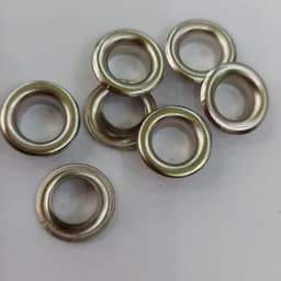 Khoen mắt cáo 10mm (lọt lòng 9mm) đóng bạt, Khuy bạt 10 li Bằng sắt Túi 100 bộ 3